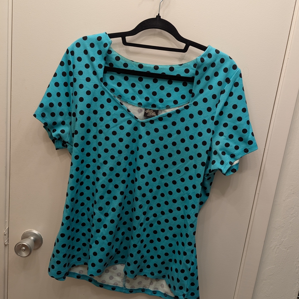 Polka Dot Women's Top